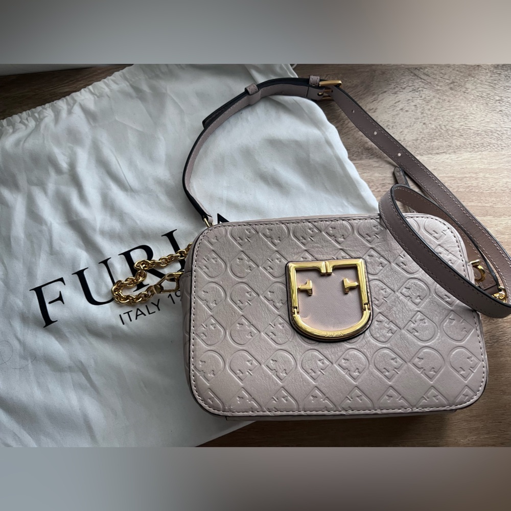 Furla Women's Taupe Crossbody Bag